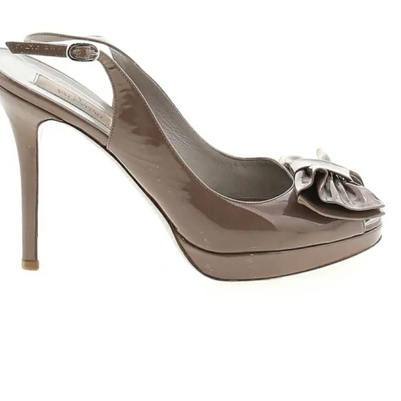 Valentino garavani bow slingback heels